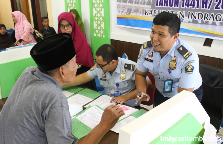 Pelayanan Paspor Simpatik CJH Kab. Inhu